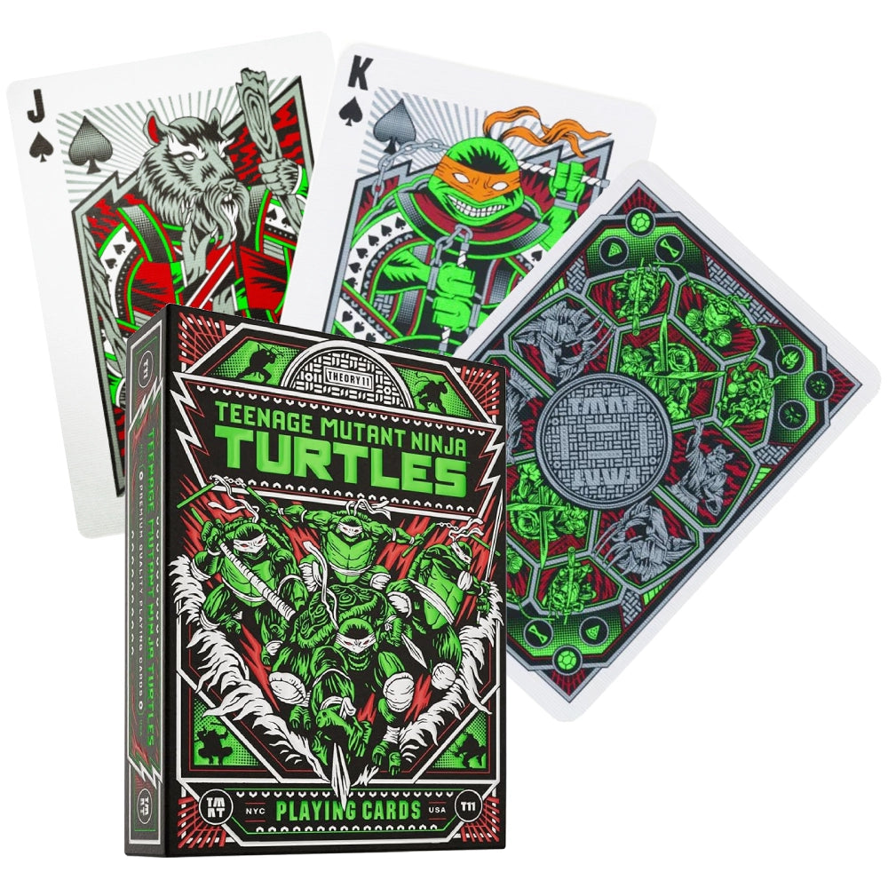 TEENAGE MUTANT NINJA TURTLES – Premium Pokerkarten
