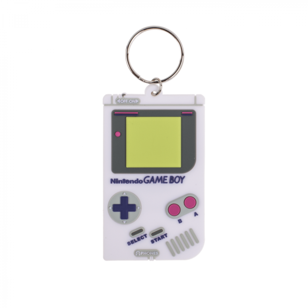 GAME BOY – Schlüsselanhänger (Gummi)