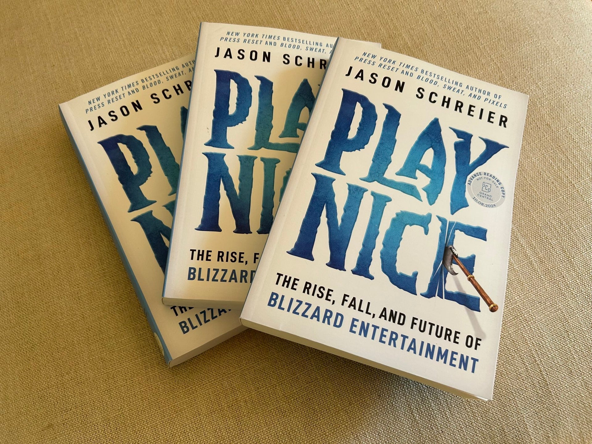 Jason Schreier: Play Nice – The Rise, Fall, and Future Of Blizzard Entertainment