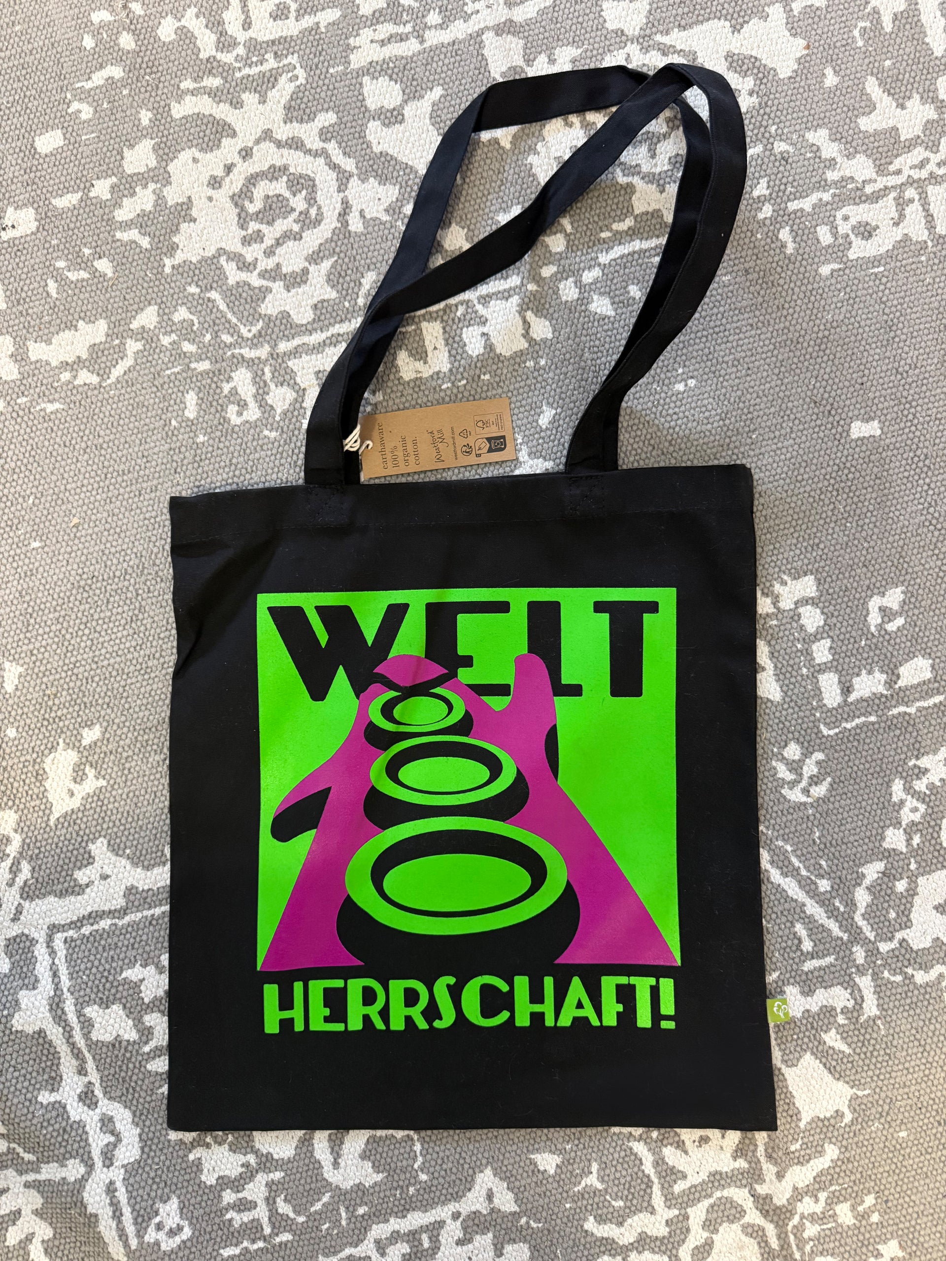 STAY FOREVER WELTHERRSCHAFT – Stoffbeutel