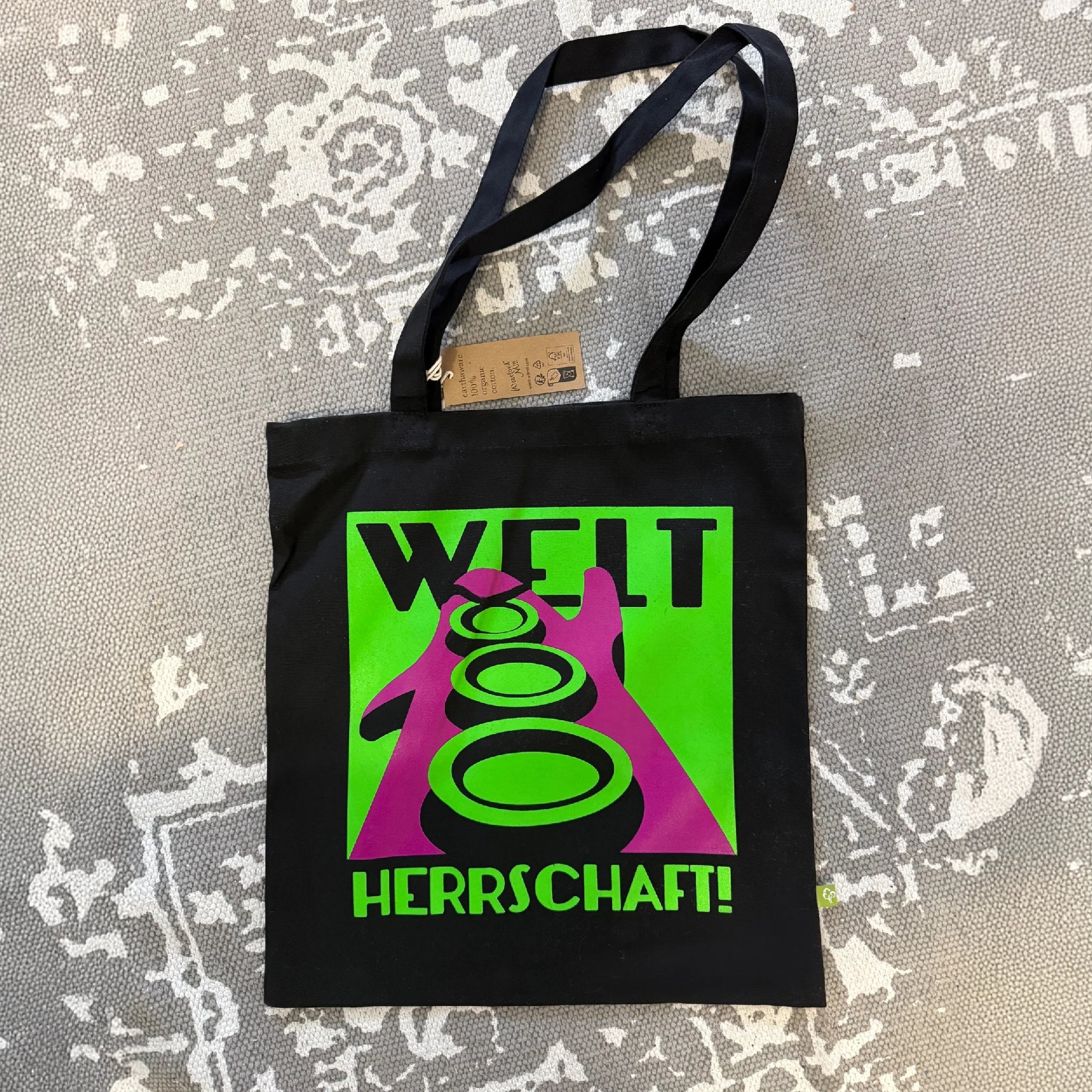 STAY FOREVER WELTHERRSCHAFT – Stoffbeutel