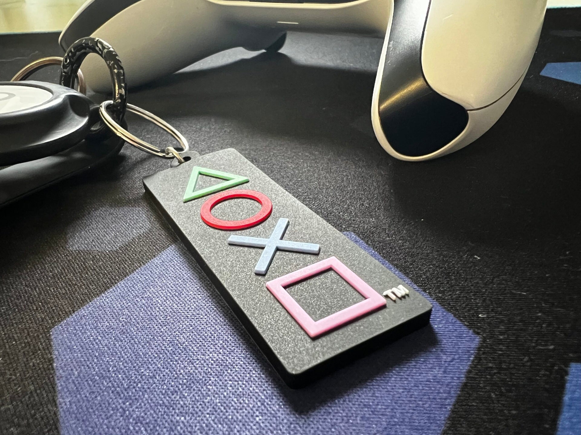 PLAYSTATION – Schlüsselanhänger (Gummi, Hochkant)