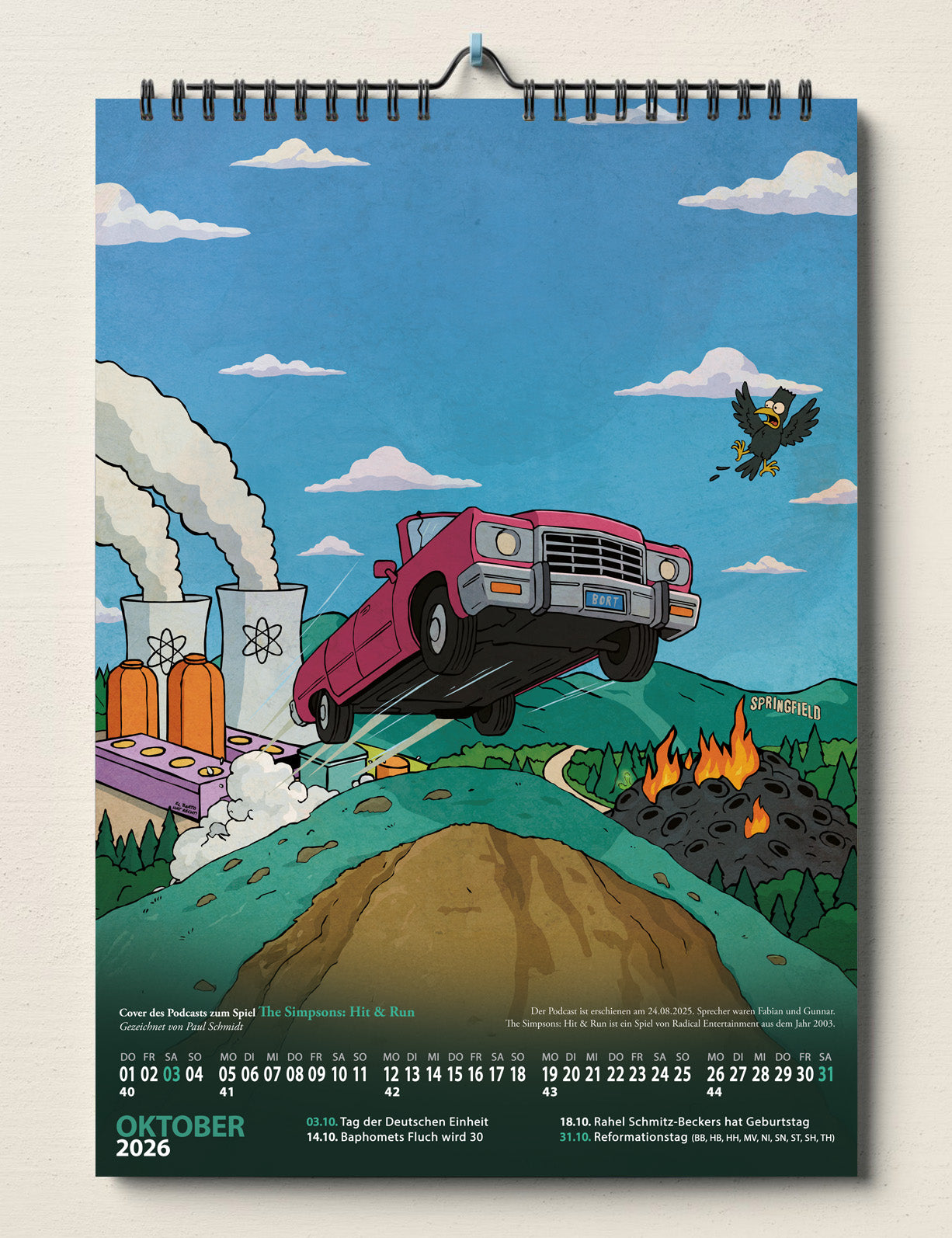 STAY FOREVER 2026 - Kalender A3