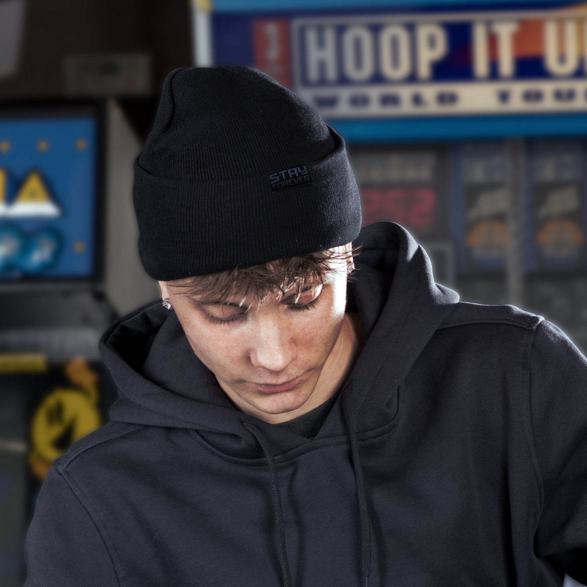 STAY FOREVER – Beanie aus Bio-Baumwolle