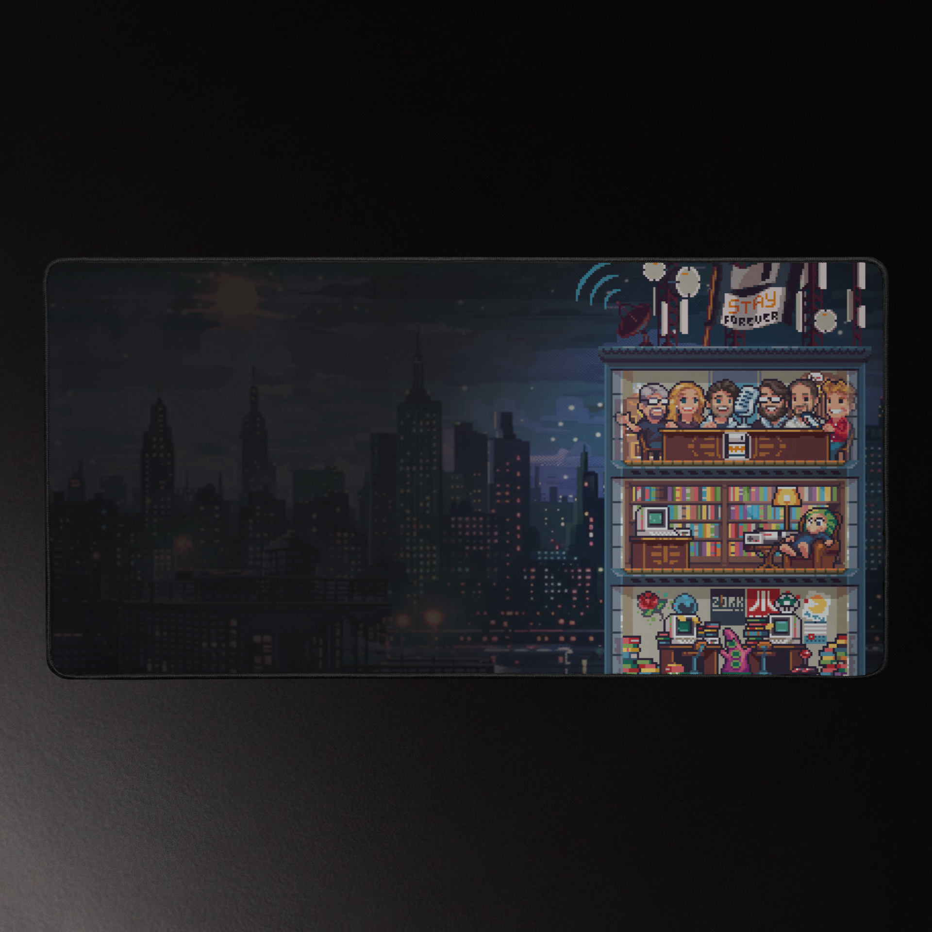 STAY FOREVER: SFHQ – Gaming Mauspad XXL