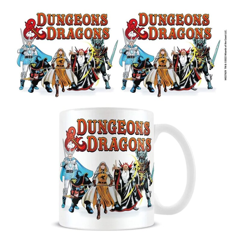DUNGEONS & DRAGONS – Tasse „Retro Group“