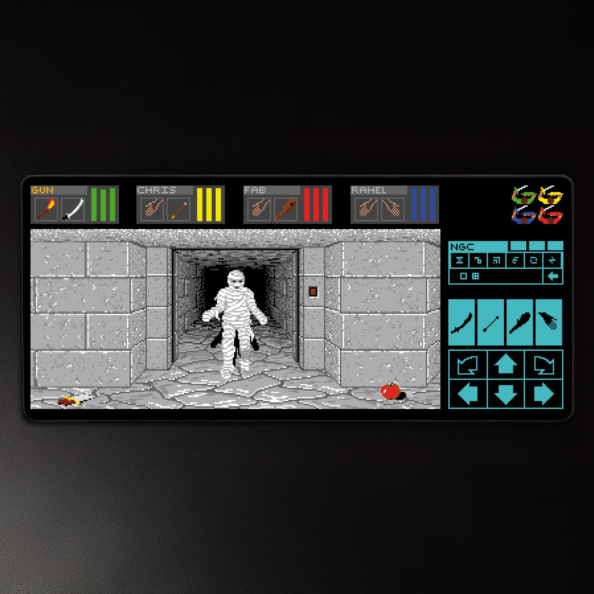 MUMIE – Gaming Mauspad XXL