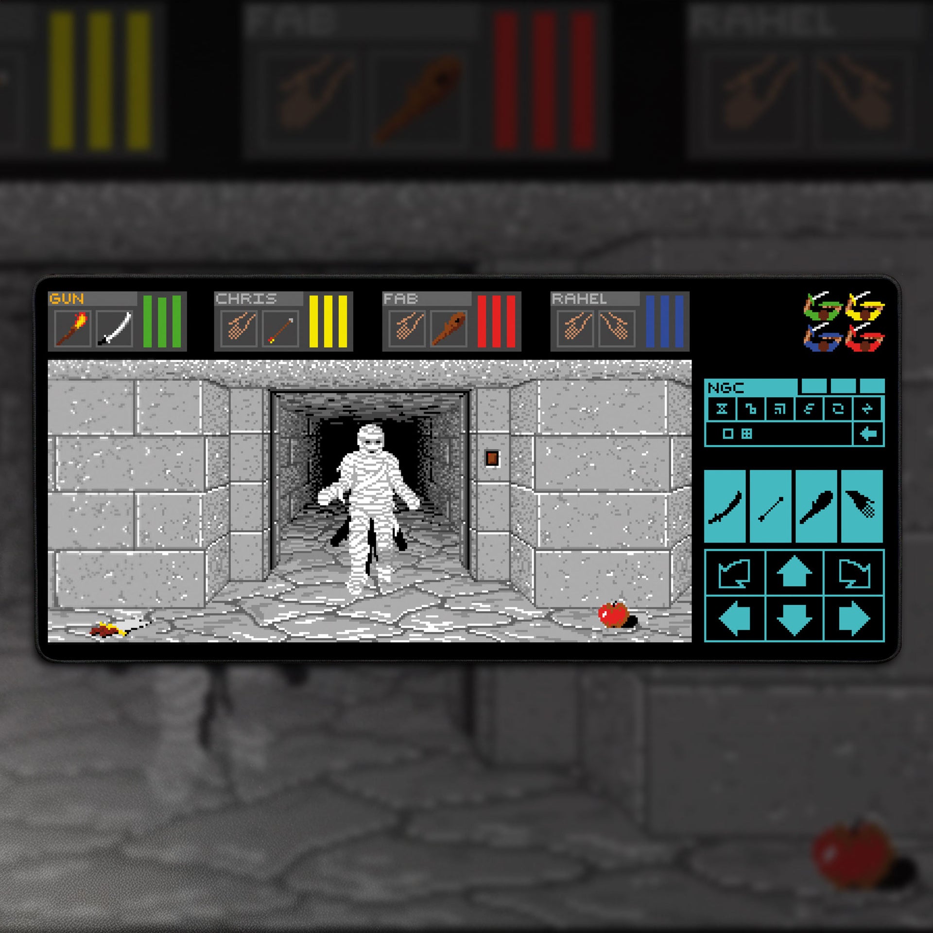 MUMIE – Gaming Mauspad XXL
