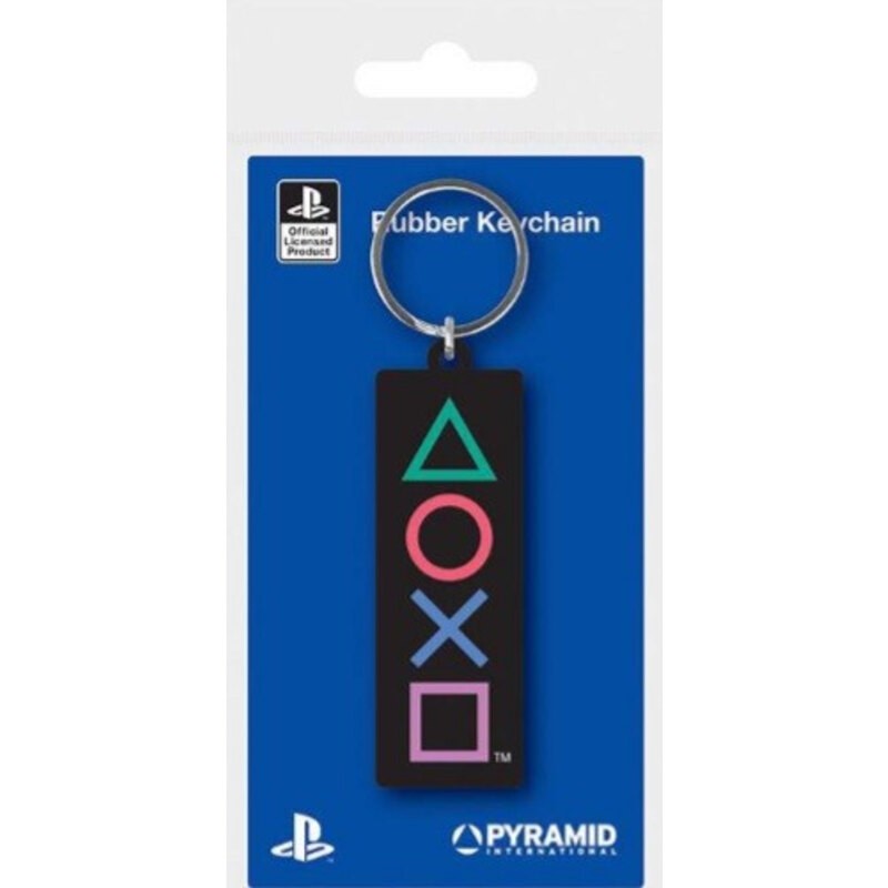 PLAYSTATION – Schlüsselanhänger (Gummi, Hochkant)