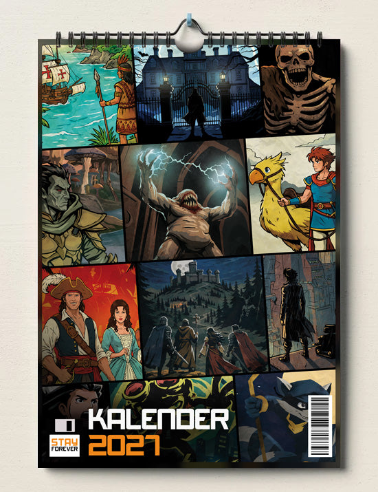 STAY FOREVER 2027 - Kalender A3