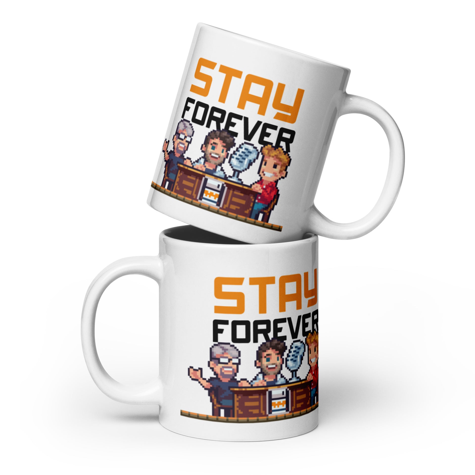 STAY FOREVER: Podcaster-Plausch – Tasse