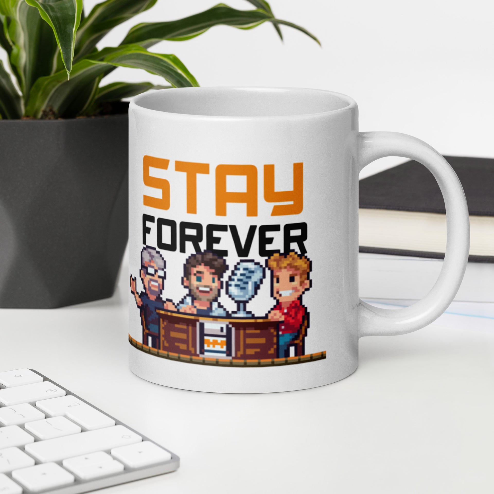 STAY FOREVER: Podcaster-Plausch – Tasse
